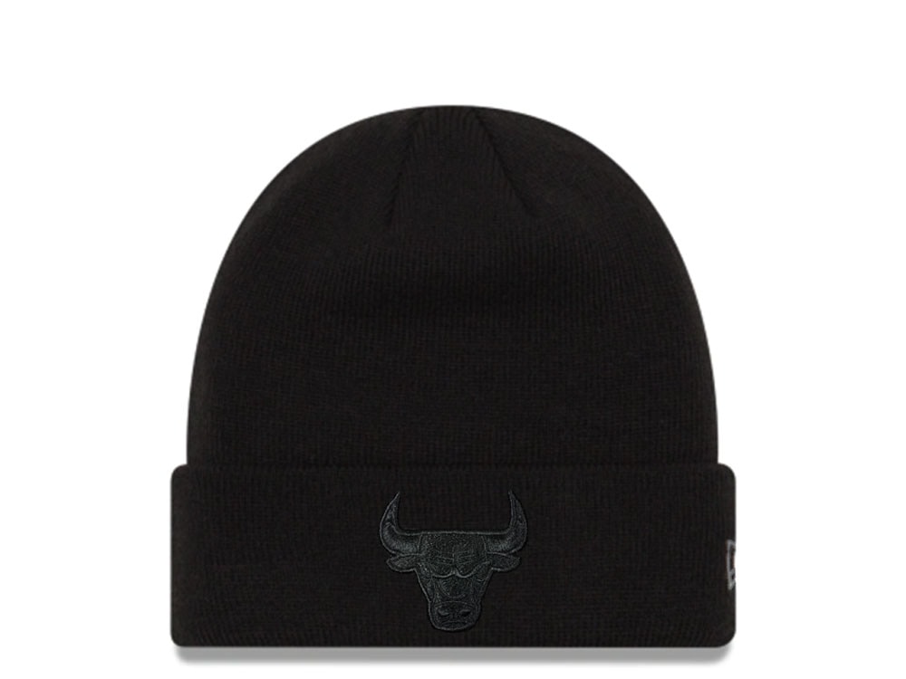 New Era Chicago Bulls Black on Black Mütze