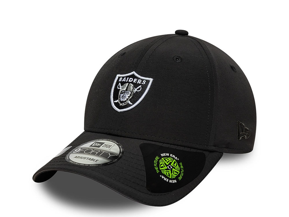 New Era Las Vegas Raiders Recycled Black Prime Edition 9Forty Adjustable Cap