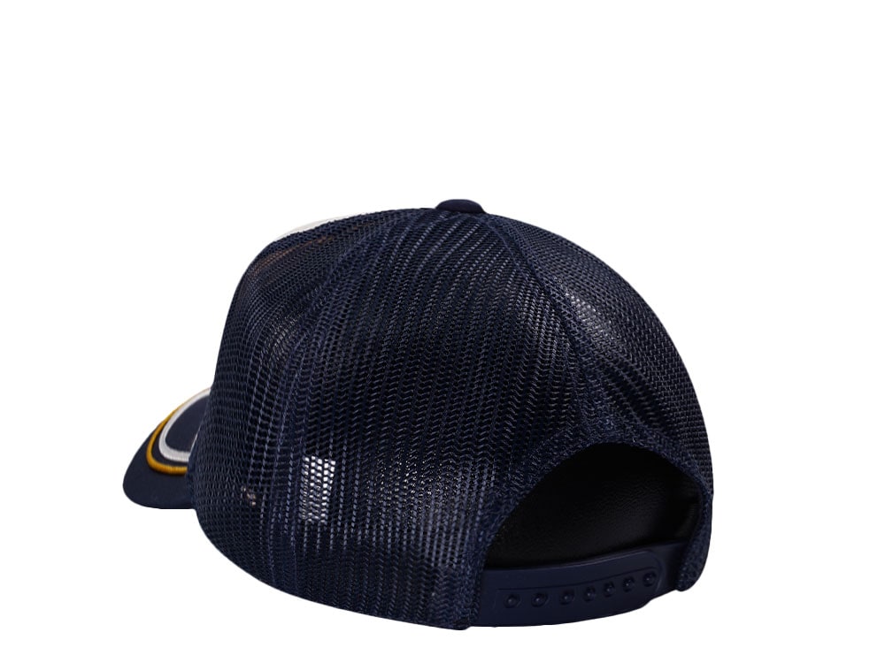 American Needle Nashville Radler Navy Trucker Snapback Cap