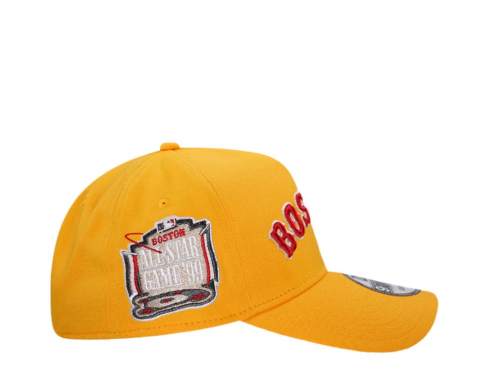 New Era Boston Red Sox All Star Game 1999 Yellow Classic 9Forty A Frame Snapback Cap