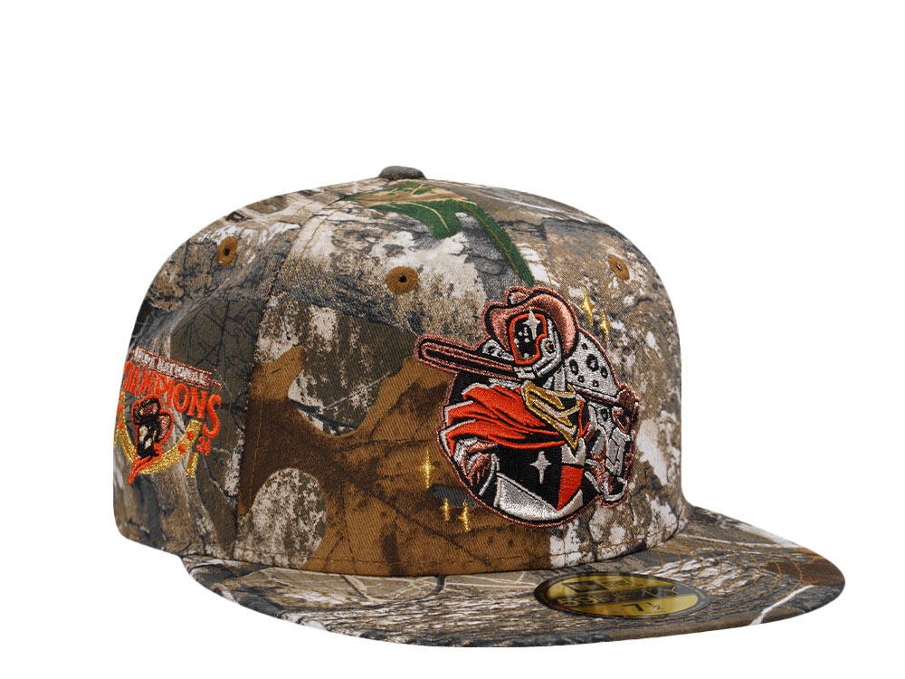 New Era Sugarland Space Cowboys Triple A Champions 2024 Realtree Edition 59Fifty Fitted Cap