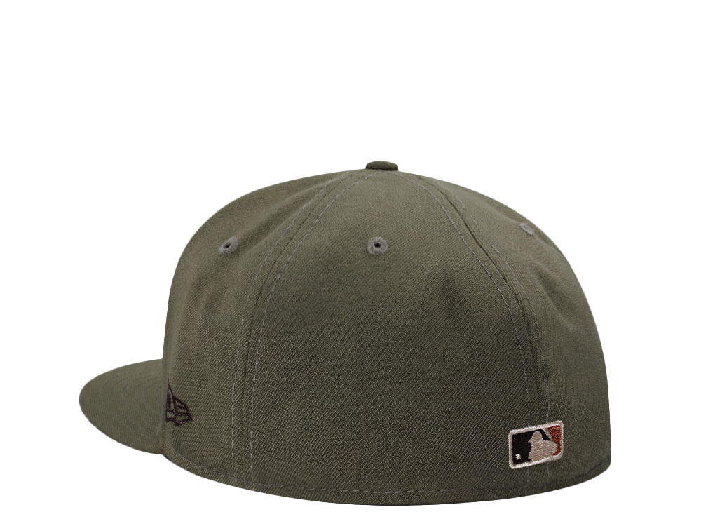 New Era Chicago Cubs Spring Training Sloan Park Olive Copper Prime Edition 59Fifty Fitted Cap