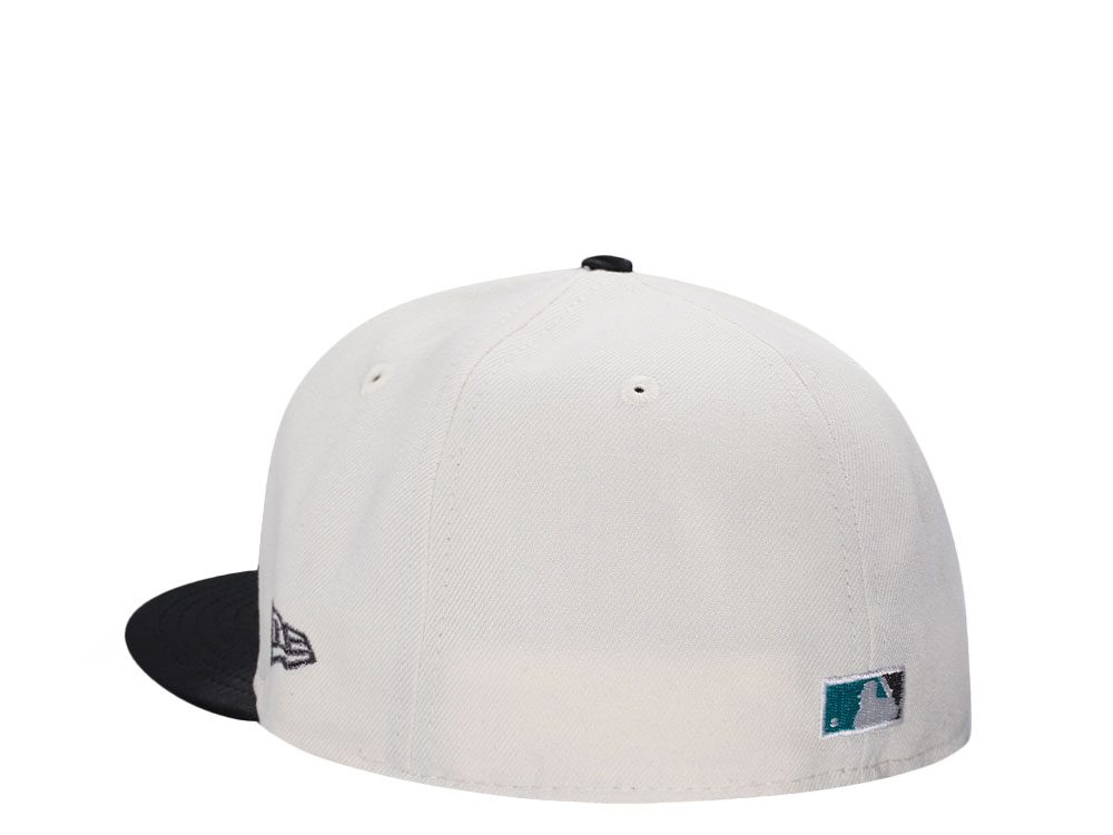 New Era Miami Marlins World Series 1997 Chrome Satin Brim Edition 59Fifty Fitted Cap