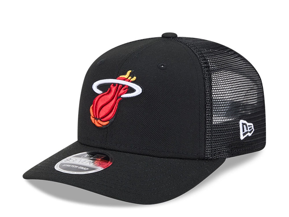 New Era Miami Heat HWC Edition 9Seventy Trucker Snapback Cap