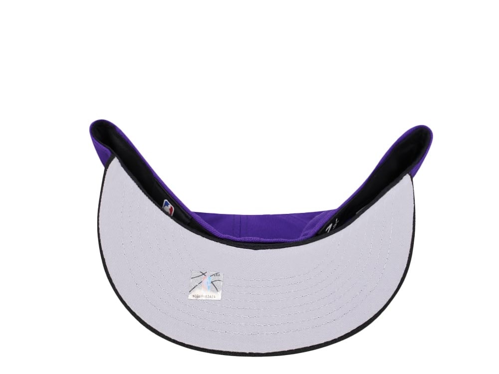 New Era Phoenix Suns Purple Black Two Tone Edition 59Fifty Fitted Cap
