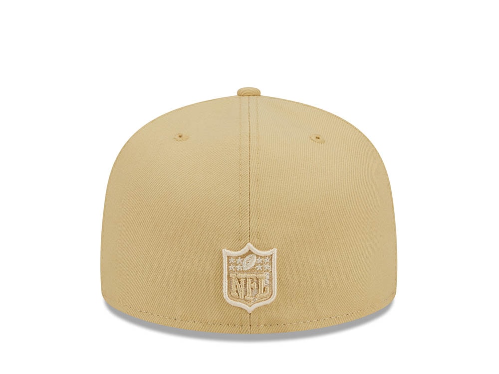 New Era New York Giants Pro Bowl 1986 Raffia Front Vegas Gold Edition 59Fifty Fitted Cap