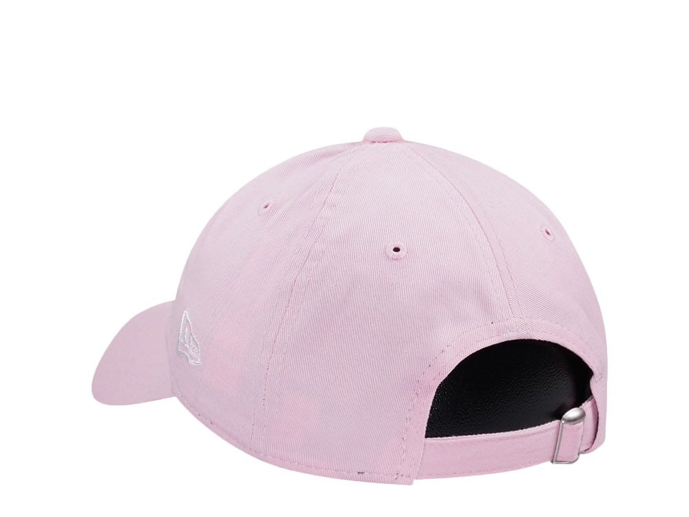 New Era New York Yankees Pink White Womens 9Twenty Strapback Cap