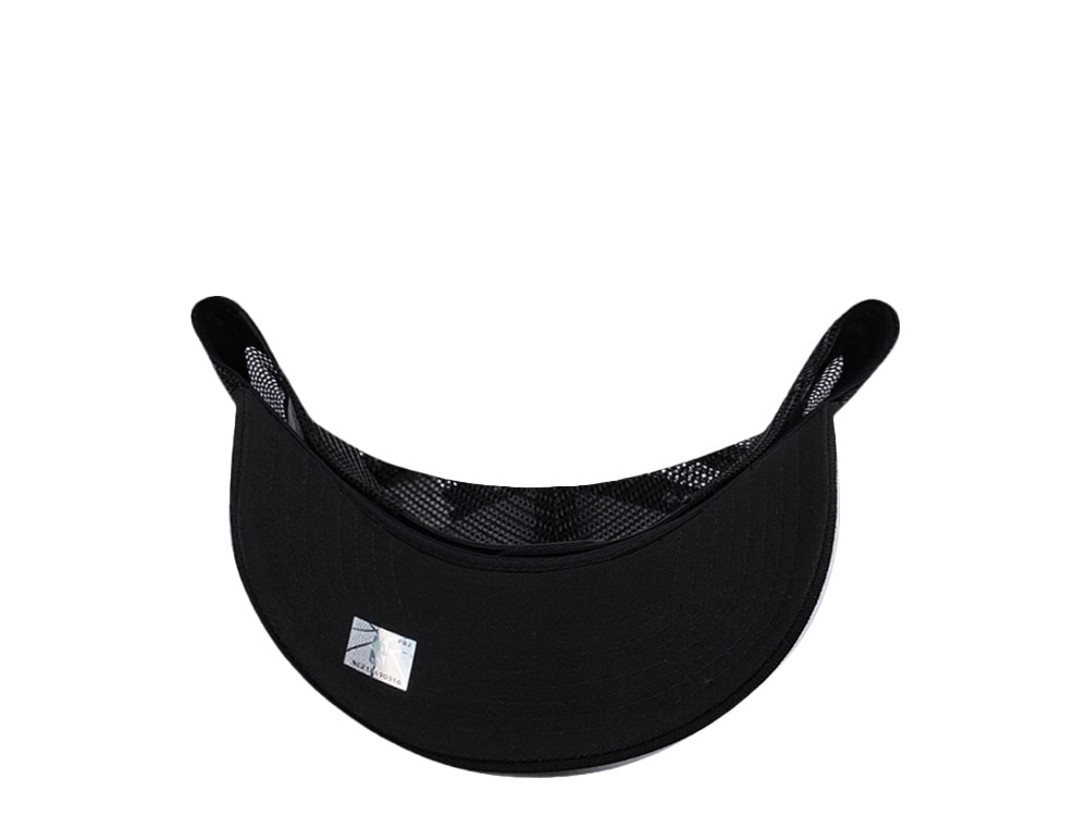 New Era Sacramento Kings Black Prime Edition 9Forty A Frame Trucker Snapback Cap