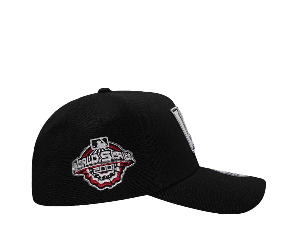 New Era Arizona Diamondbacks World Series 2001 Black Glow Edition 9Forty A Frame Snapback Cap