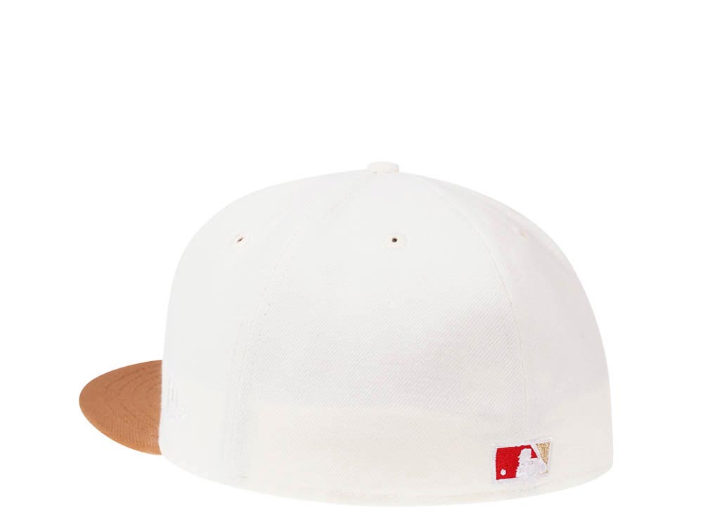 New Era Milwaukee Brewers All Star Game 2002 Cream Dome Edition 59Fifty Fitted Cap