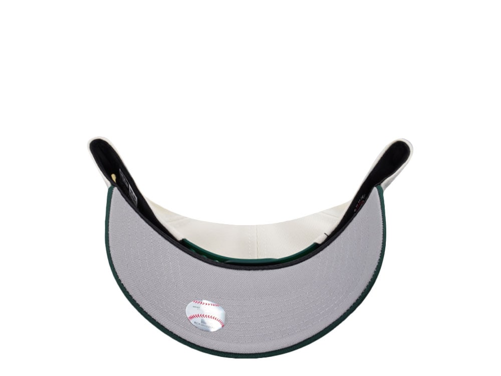 New Era Oakland Athletics Script Chrome Two Tone Edition 9Forty A Frame Snapback Cap
