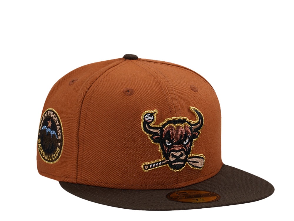 New Era Salem RidgeYaks Earthy Walnut Two Tone Edition 59Fifty Fitted Cap