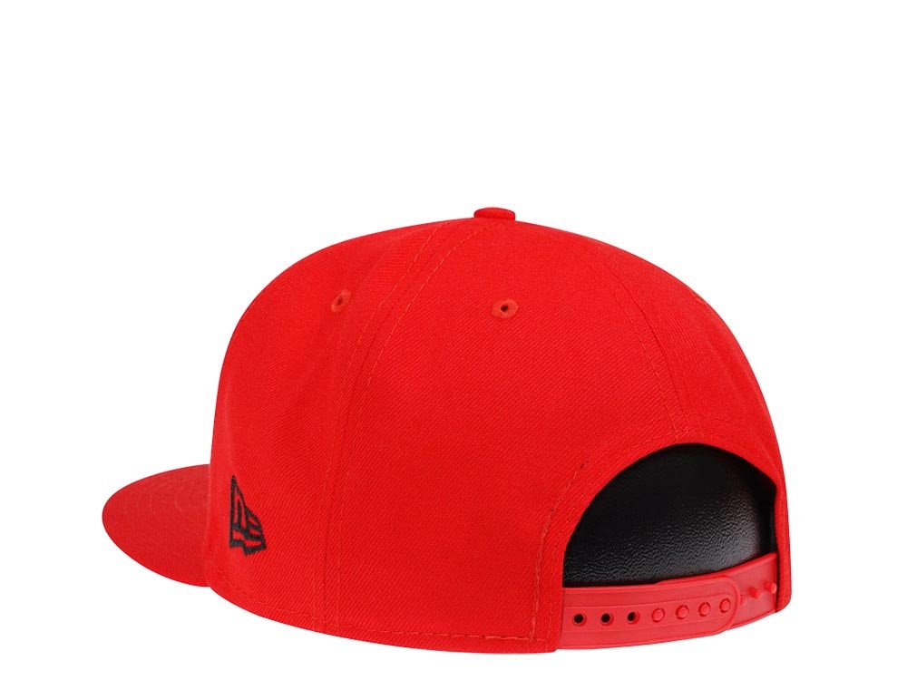 New Era New England Patriots Tie-Dye Red Edition 9Fifty Snapback Cap