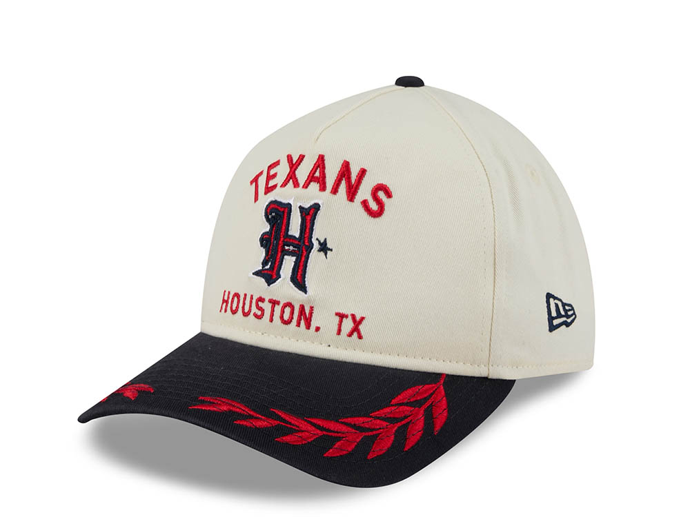 New Era Houston Texans 2025 Draft Edition 9Twenty A Frame Strapback Cap