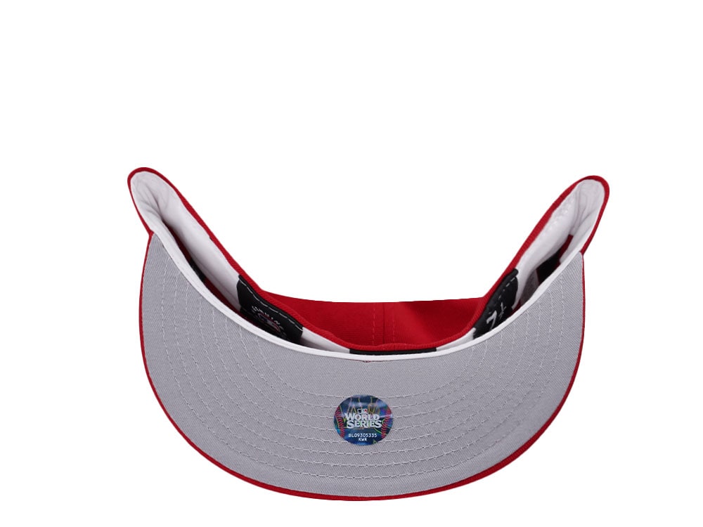 New Era Los Angeles Dodgers World Series 2024 Champions Red Edition 59Fifty Fitted Cap