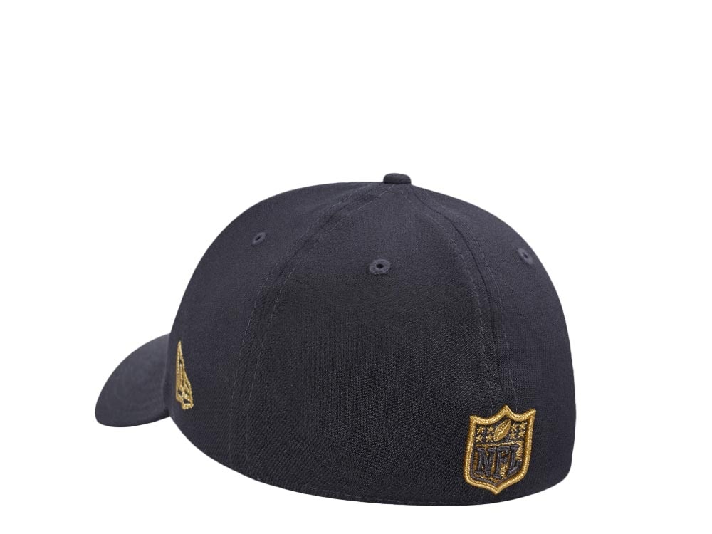 New Era New Orleans Saints Gray Gold Edition 39Thirty Stretch Cap