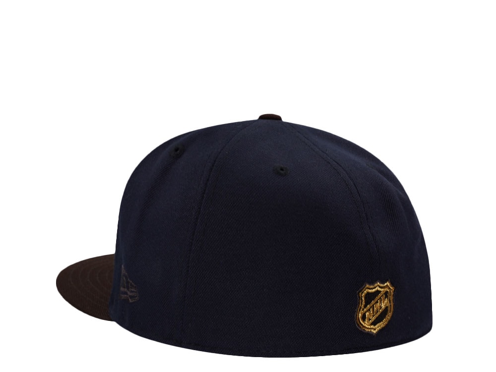 New Era Chicago Blackhawks 100th Anniversary Navy Two Tone Edition 59Fifty Fitted Cap