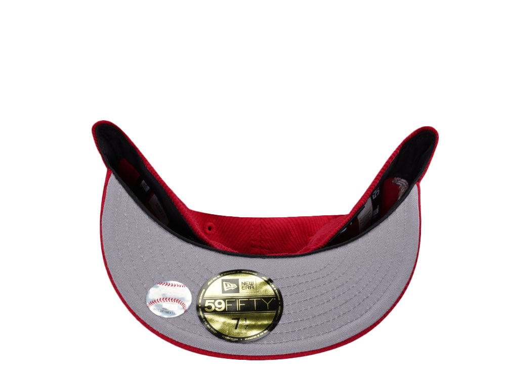 New Era Houston Astros Spacecity Red Corduroy Prime Edition 59Fifty Fitted Cap
