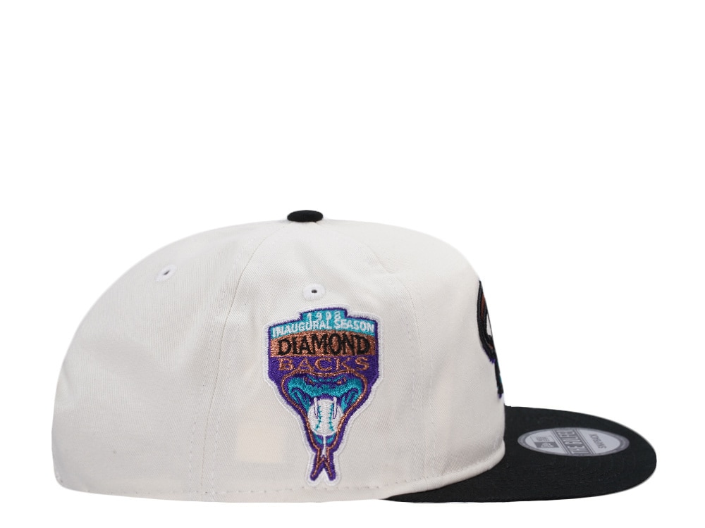 New Era Arizona Diamondbacks Inaugural Season 1998 Chrome Two Tone Edition Golfer Snapback Cap