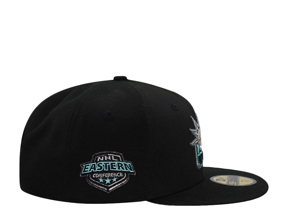 New Era New York Rangers Black Tiffany Prime Edition 59Fifty Fitted Cap