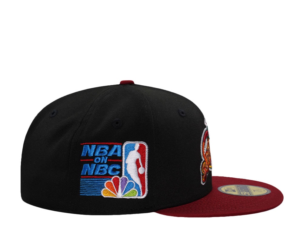 New Era Seattle Supersonics NBA on NBC Black Two Tone Edition 59Fifty Fitted Cap