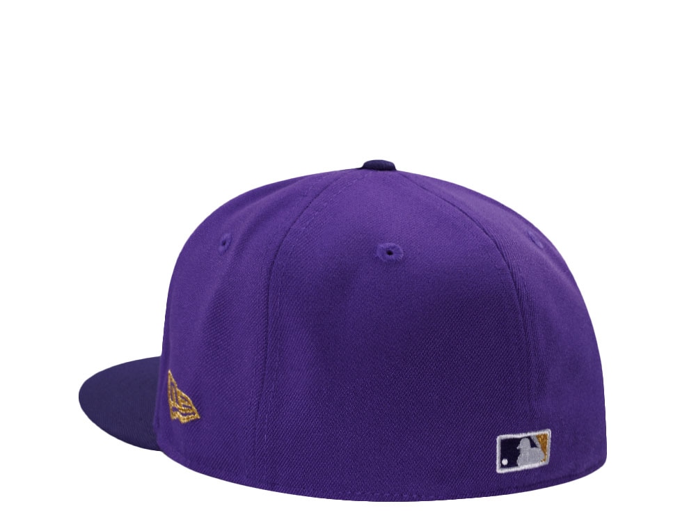 New Era Los Angeles Dodgers 40th Anniversary Purple Two Tone Edition 59Fifty Fitted Cap