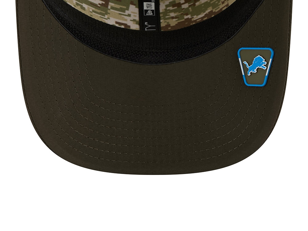 New Era Detroit Lions Salute To Service 2025 9Seventy Snapback Cap
