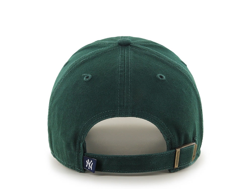 47 Brand New York Yankees Dark Green Clean Up Strapback Cap