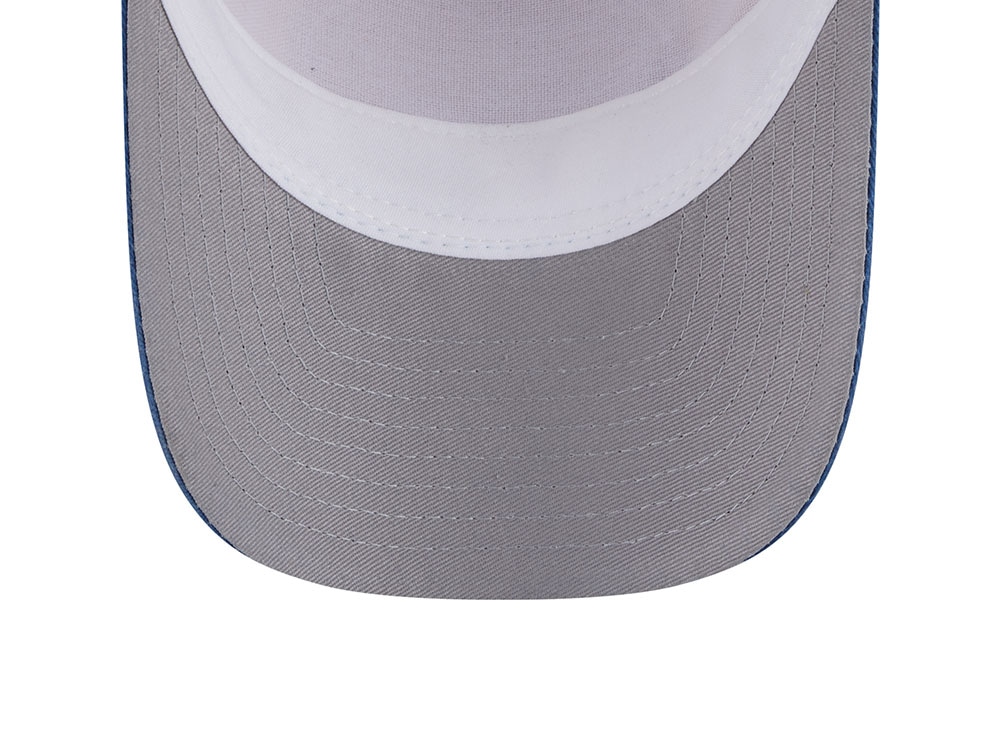 New Era Los Angeles Dodgers Frayed Patch Stone Two Tone Edition 9Forty M Crown A Frame Trucker Snapback Cap