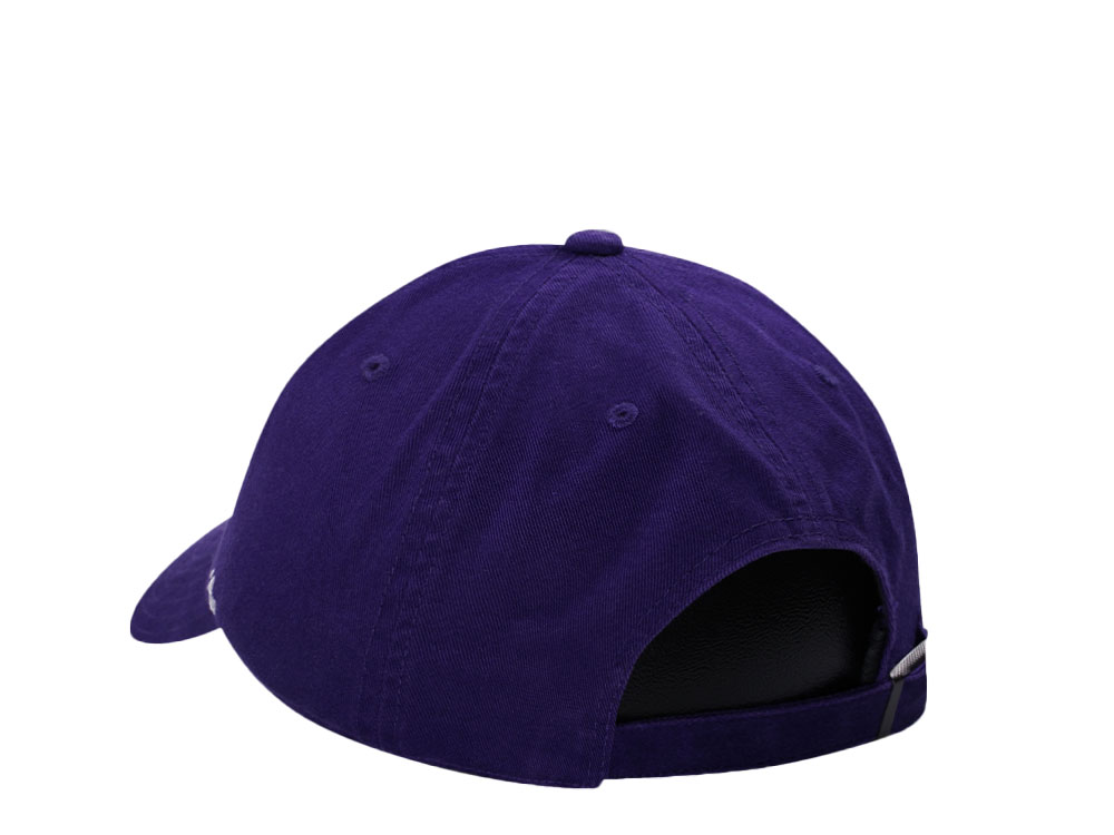 47Brand New York Yankees Purple Base Runner Clean up Strapback Cap