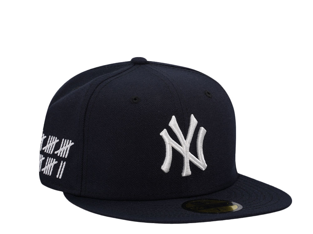 New Era New York Yankees Navy Throwback Champions Edition 59Fifty Fitted Cap