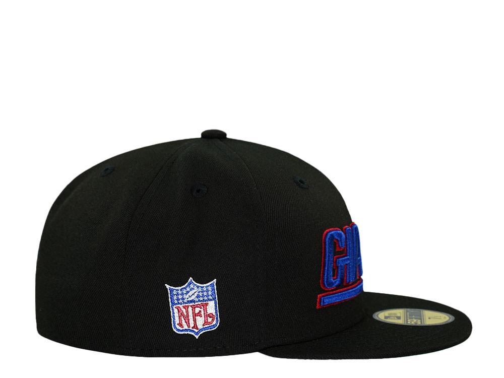 New Era New York Giants Black Throwback Prime Edition 59Fifty Fitted Cap