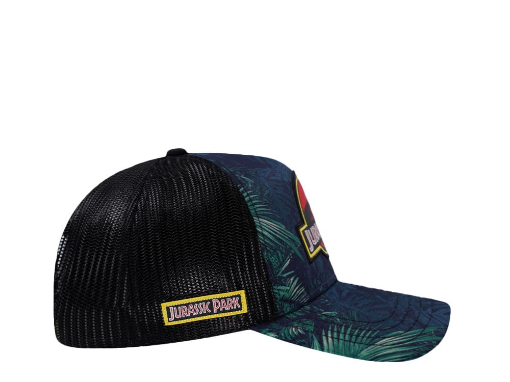 Capslab Jurassic Park Logo Trucker Snapback Cap