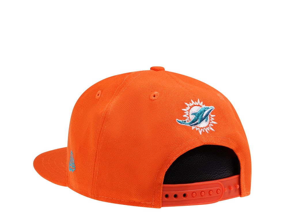 New Era Miami Dolphins Elements Orange Edition 9Fifty Snapback Cap