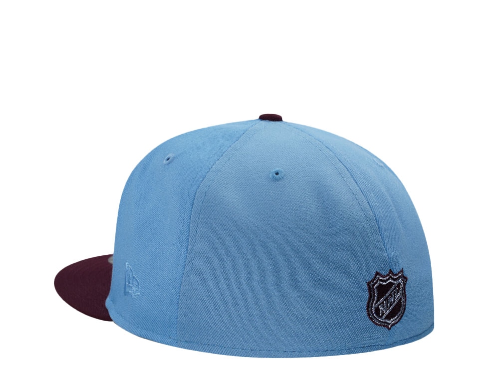 New Era Chicago Blackhawks 100th Anniversary Pinwheel Two Tone Edition 59Fifty Fitted Cap