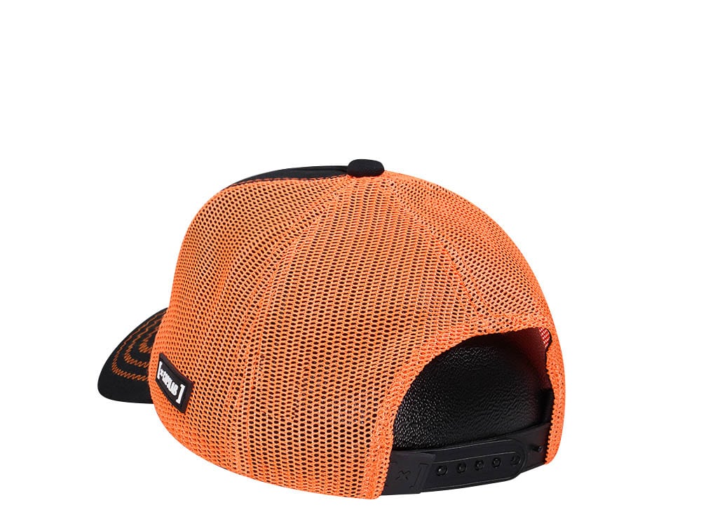 Capslab Dragonball Z Goku Black and Orange Trucker Snapback Cap