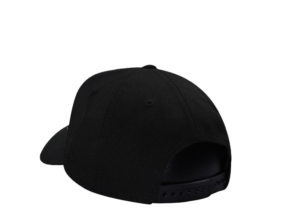 New Era Anaheim Ducks 30th Anniversary Blacked Out Edition 9Forty A Frame Snapback Cap