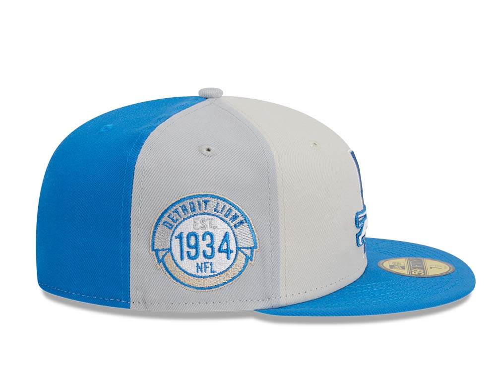 New Era Detroit Lions NFL Sideline 2023 59Fifty Fitted Cap