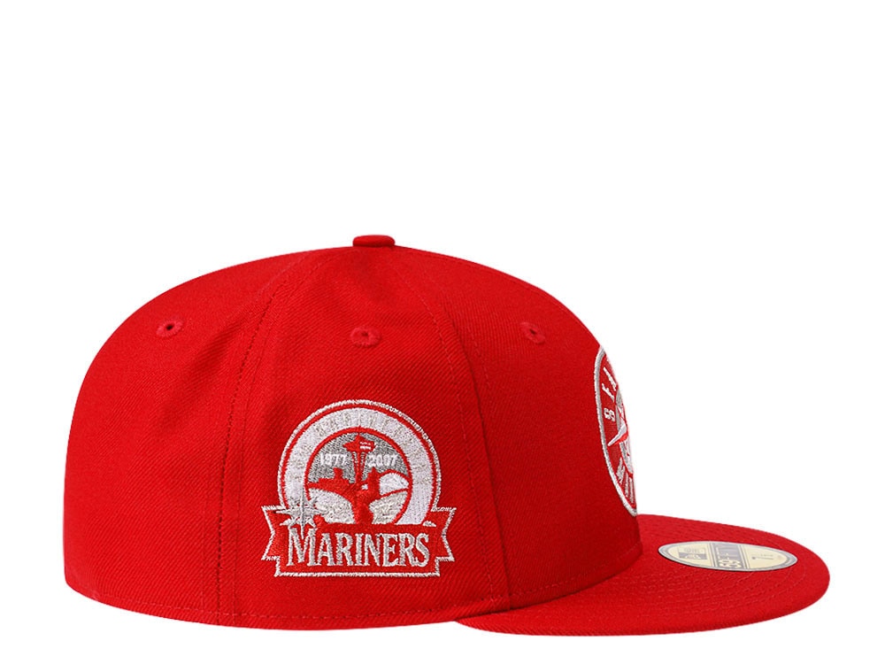 New Era Seattle Mariners Red Prime Edition 59Fifty Fitted Cap