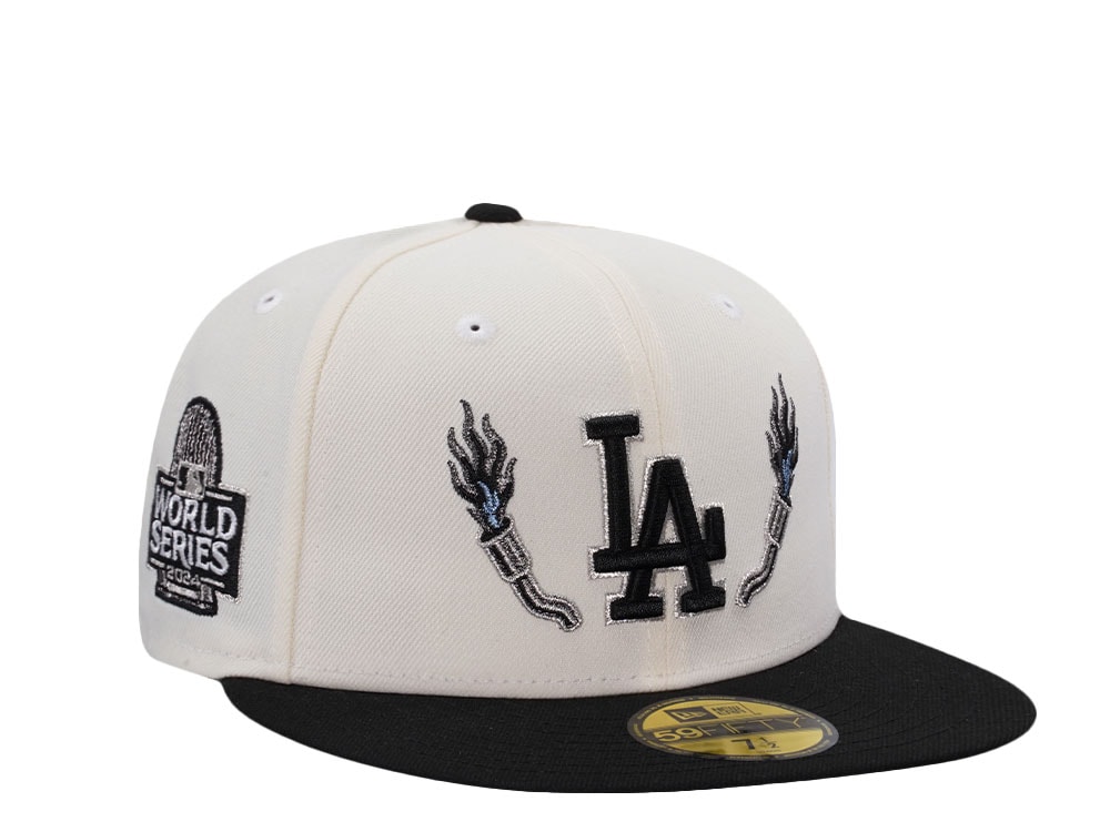 New Era Los Angeles Dodgers World Series 2024 Chrome Two Tone Edition 59Fifty Fitted Cap