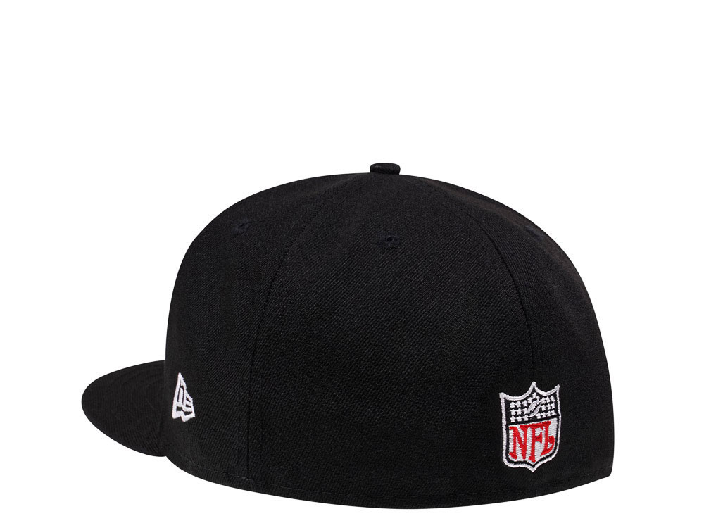 New Era Indianapolis Colts Throwback Black Crimson Collection 59Fifty Fitted Cap