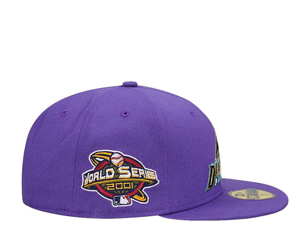 New Era Arizona Diamondbacks World Series 2001 Purple Edition 59Fifty Fitted Cap