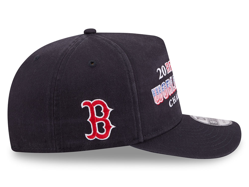 New Era Boston Red Sox World Series Champions 2004 Historic Navy Edition 9Fifty A Frame Snapback Cap