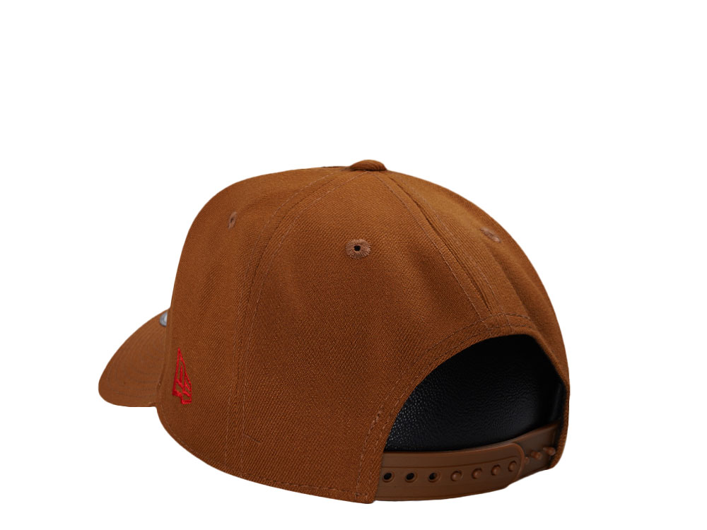 New Era San Francisco 49ers 60th Anniversary Bourbon Prime Edition 9Forty A Frame Snapback Cap