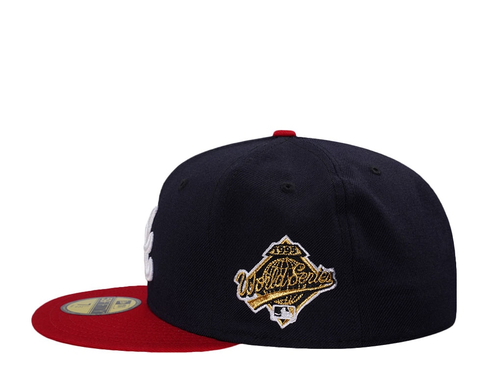 New Era Atlanta Braves World Series 1995 Wool Two Tone Edition 59Fifty Fitted Cap