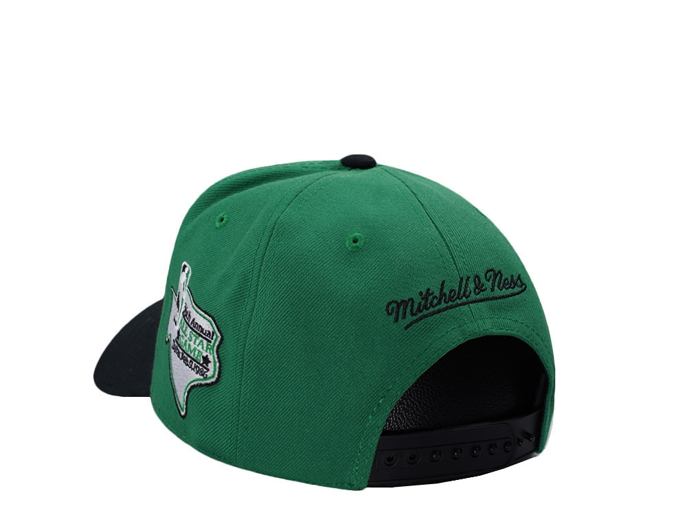 Mitchell & Ness Dallas Mavericks NBA In The City Green Edition Pro Pinch Fit Snapback Cap