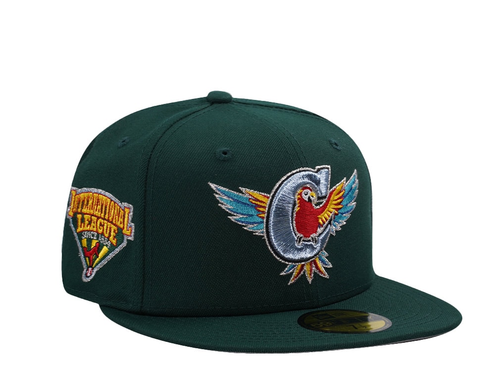 New Era Charlotte Knights Dark Green Prime Edition 59Fifty Fitted Cap