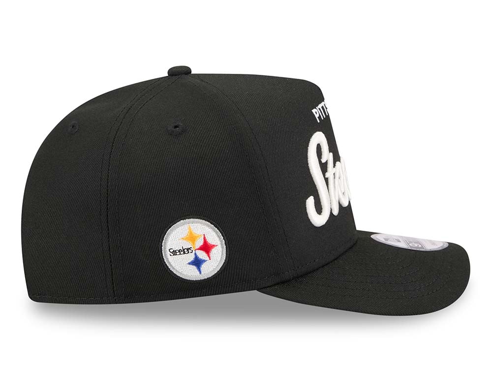 New Era Pittsburgh Steelers Local Play 9Fifty A Frame Snapback Cap