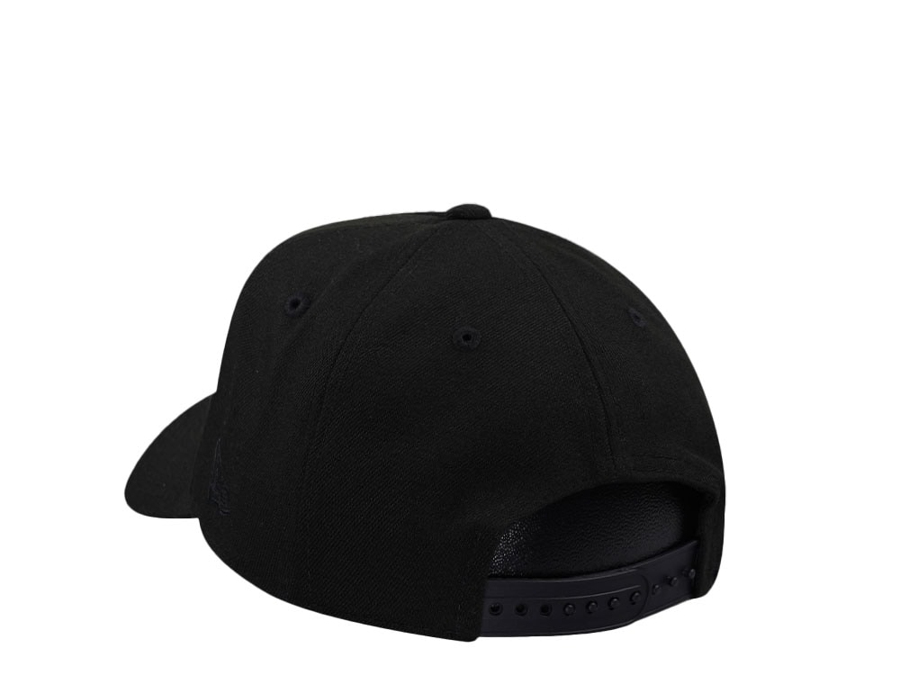 New Era New York Mets Black Classic Edition 9Forty A Frame Snapback Cap