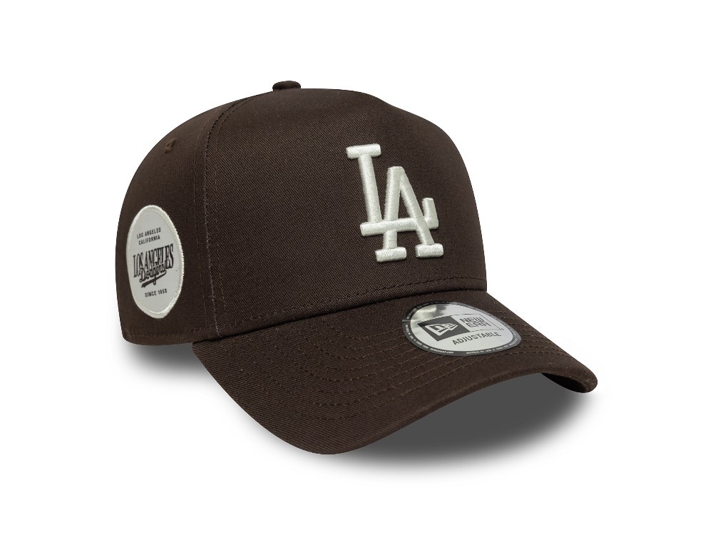 New Era Los Angeles Dodgers Side Patch 9Forty A Frame Snapback Cap